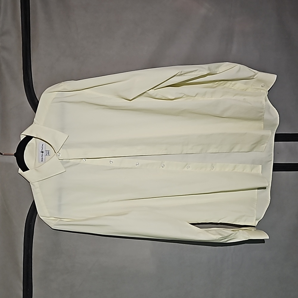 Beverly hills polo club Light yellow dress shirt